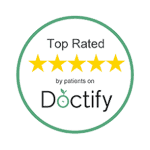 Top Rated by Patienrs on Doctify